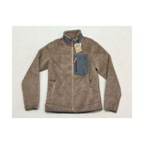 Patagonia Womens Large Snap Front Retro-X Jacket. Dusky Brown.