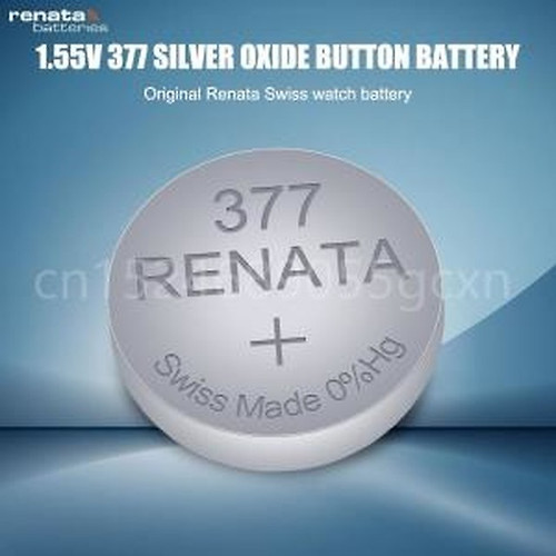 3PCS 100% Renata 377 SR626SW AG4 LR626 SR66 V377 1.55V Silver