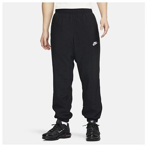 NIKE SPORTSWEAR SWOOSH WOVEN TROUSERS CJ4877-010 Black 