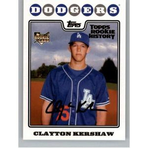  Maccabi Art Clayton Kershaw LA Dodgers MLB Sportzies