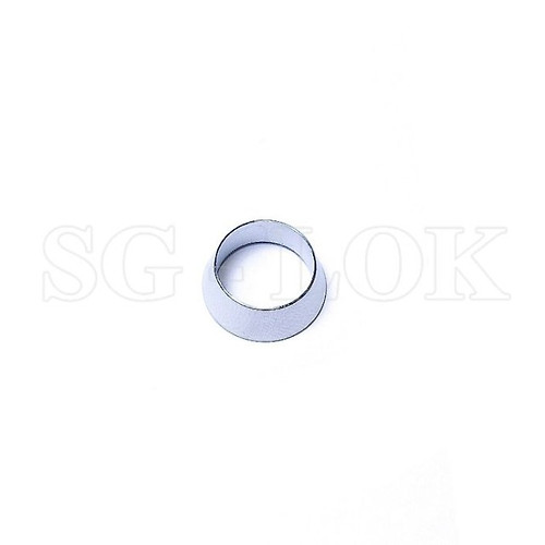Sorekarain LOT 10 Fit 1/4 Tube 304 Stainless Steel Compression Ferrule Insert Ring Fitting 