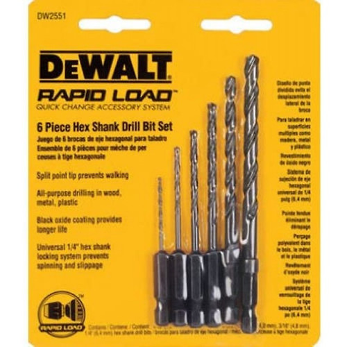 black decker 15054 4 piece hex shank drill bit set