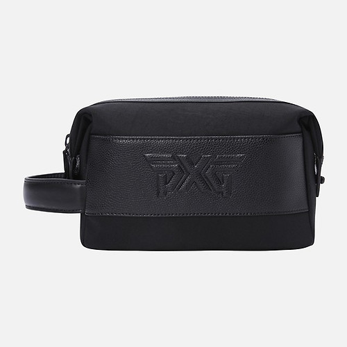 PXG Classic Leather Wash Bag