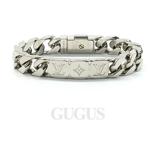 Louis Vuitton MONOGRAM Monogram Chain Bracelet (M00270, M00855) in